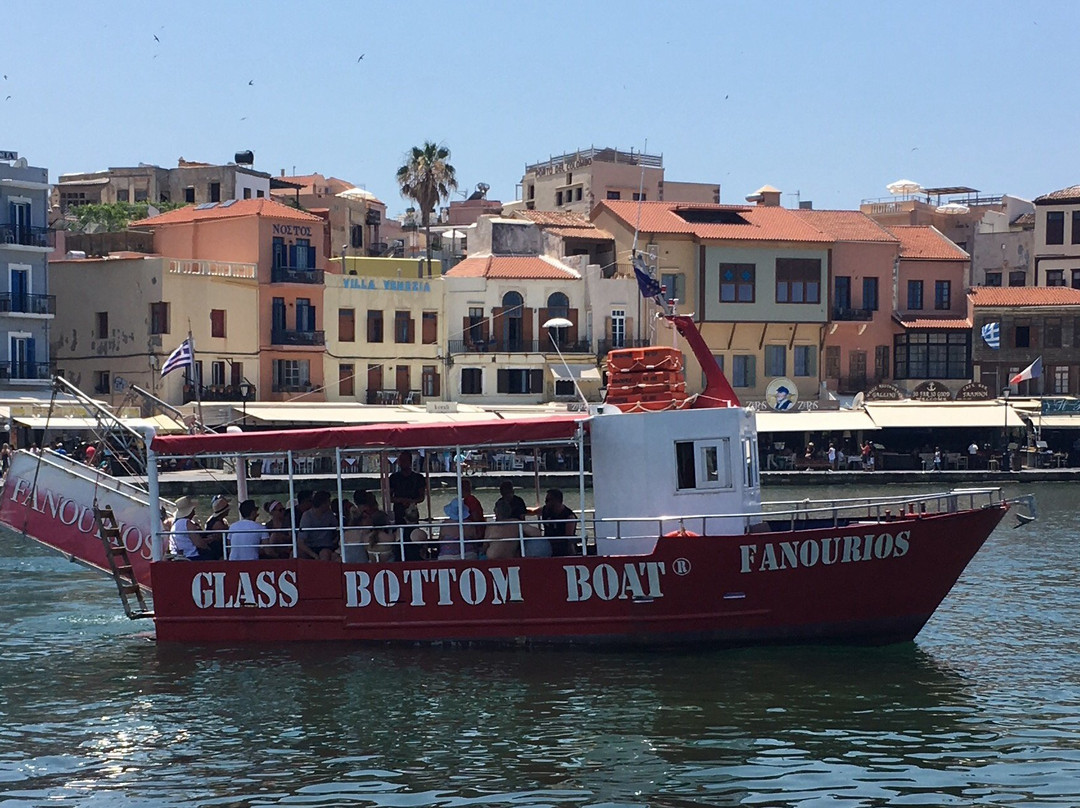 Chania Glass Bottom Boat Trips - Fanourios Boat景点图片