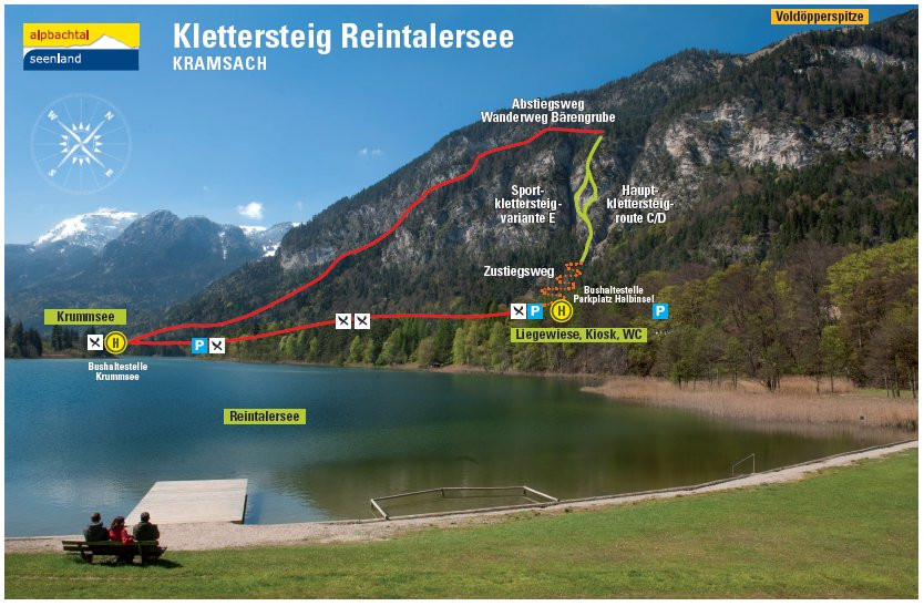 Klettersteig Reintalersee景点图片