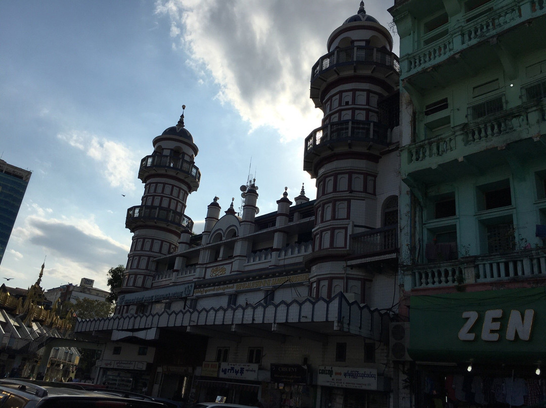 Bengali Sunni Jameh Mosque-仰光必去景点