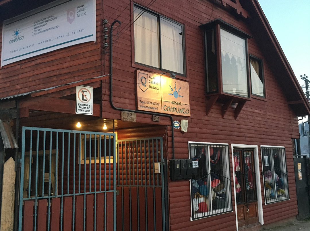 Panguipulli酒店住宿-Hostal Chabunco