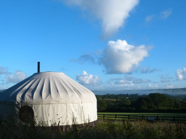 Yurts in Clover