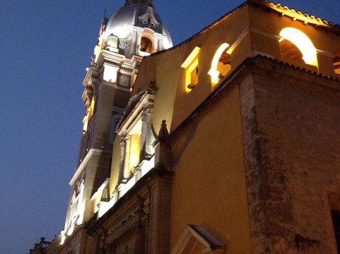 圣佩德罗克拉弗教堂-卡塔赫纳必去景点