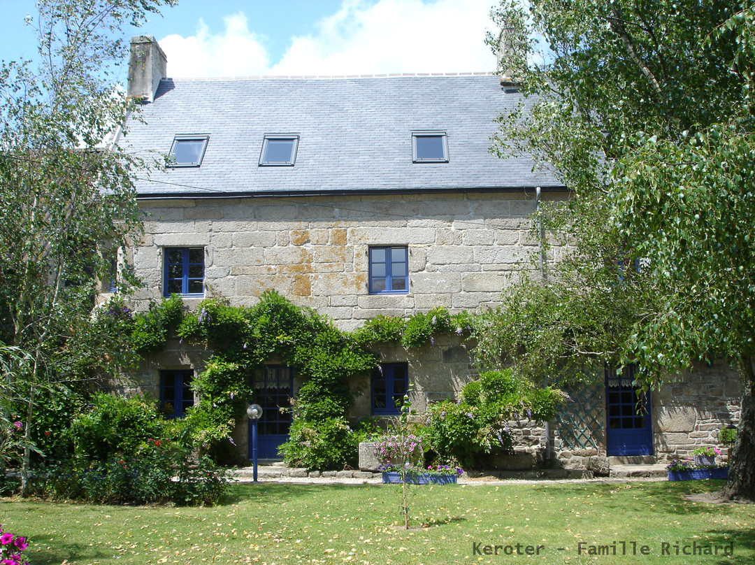 Melgven酒店住宿-Chambres d'Hôtes à la Ferme de Keroter