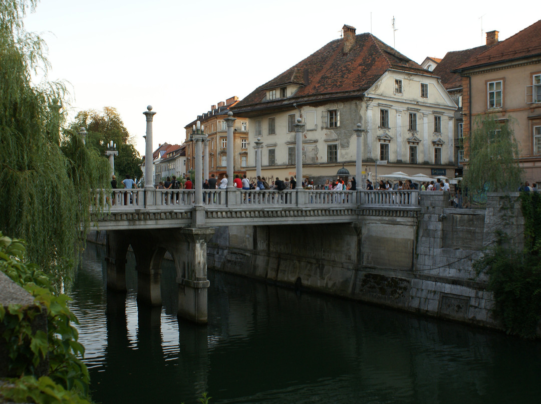 River Ljubljanica Kanal-卢布尔雅那必去景点