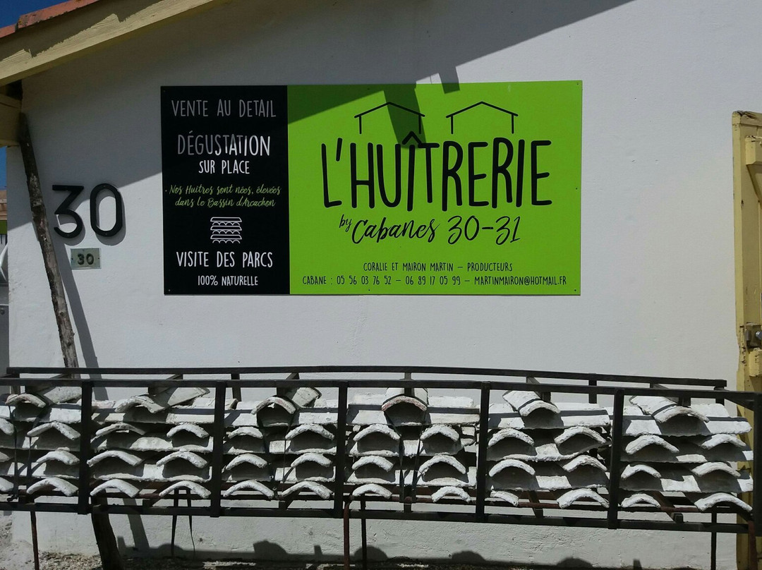 L'Huîtrerie by Cabane 30-31