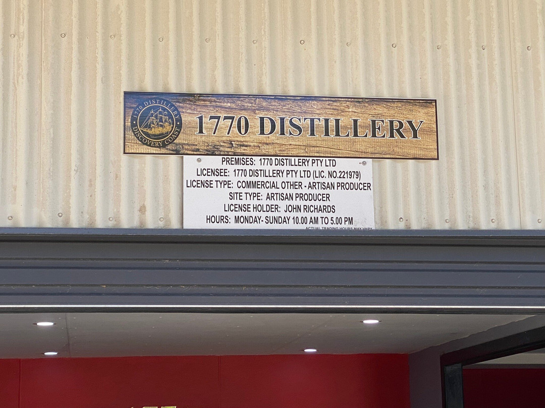 1770 Distillery-Agnes Water必去景点
