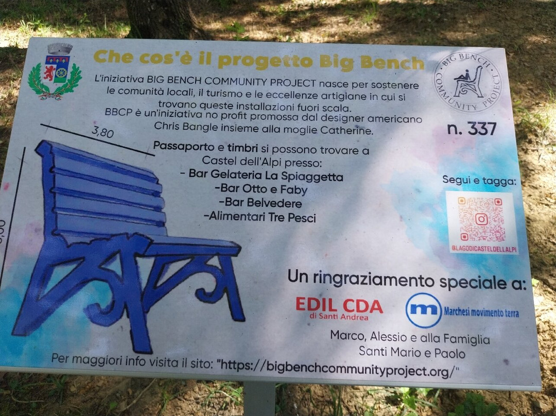 Panchina Gigante - Castel dell’Alpi