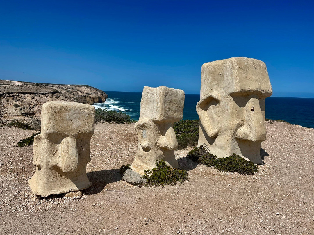 Clifftop Drive Sculpture-Elliston必去景点