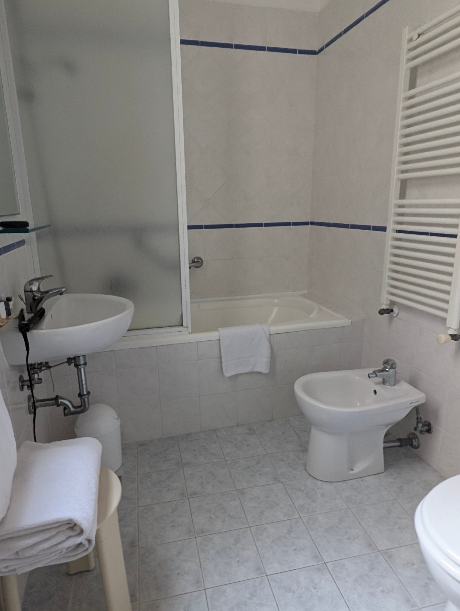 Hotel Centrale Byron-浴室