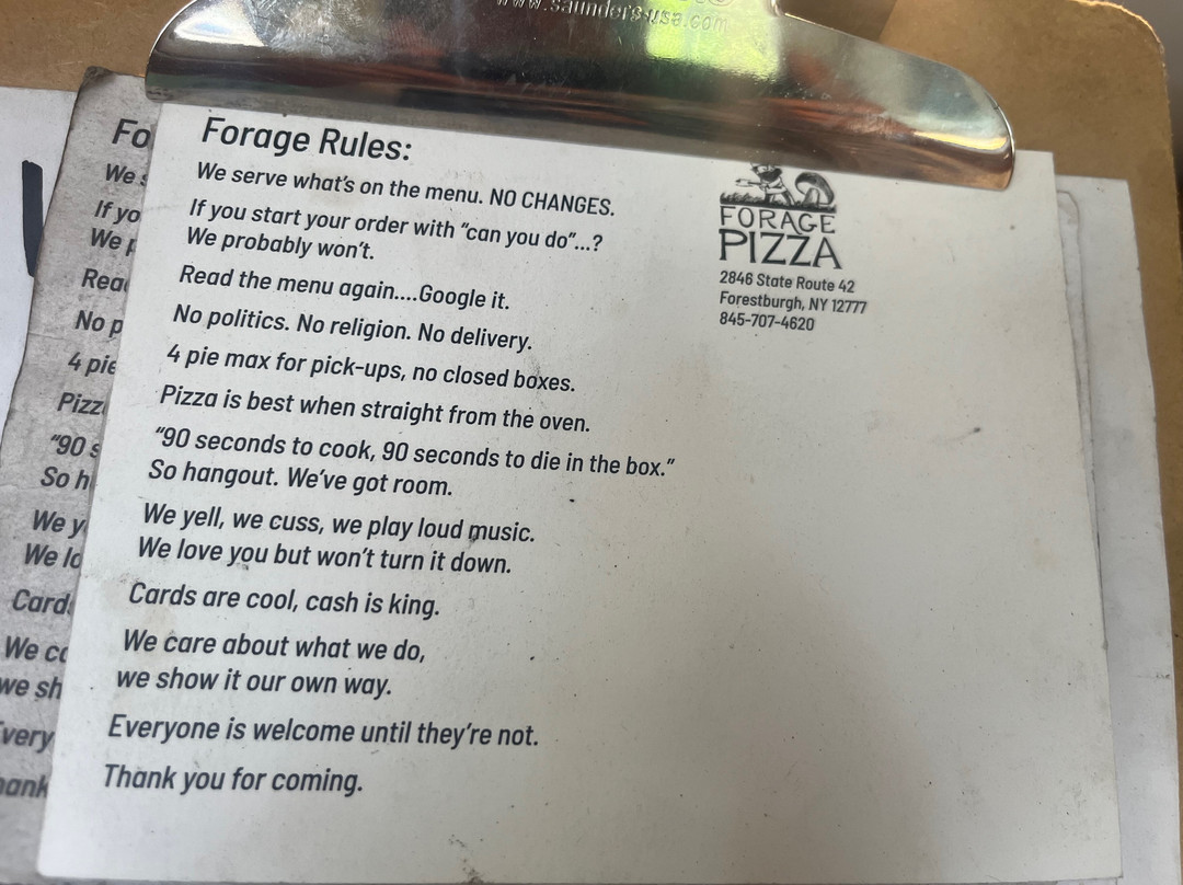 Sullivan Catskills餐馆和美食-Forage Pizza