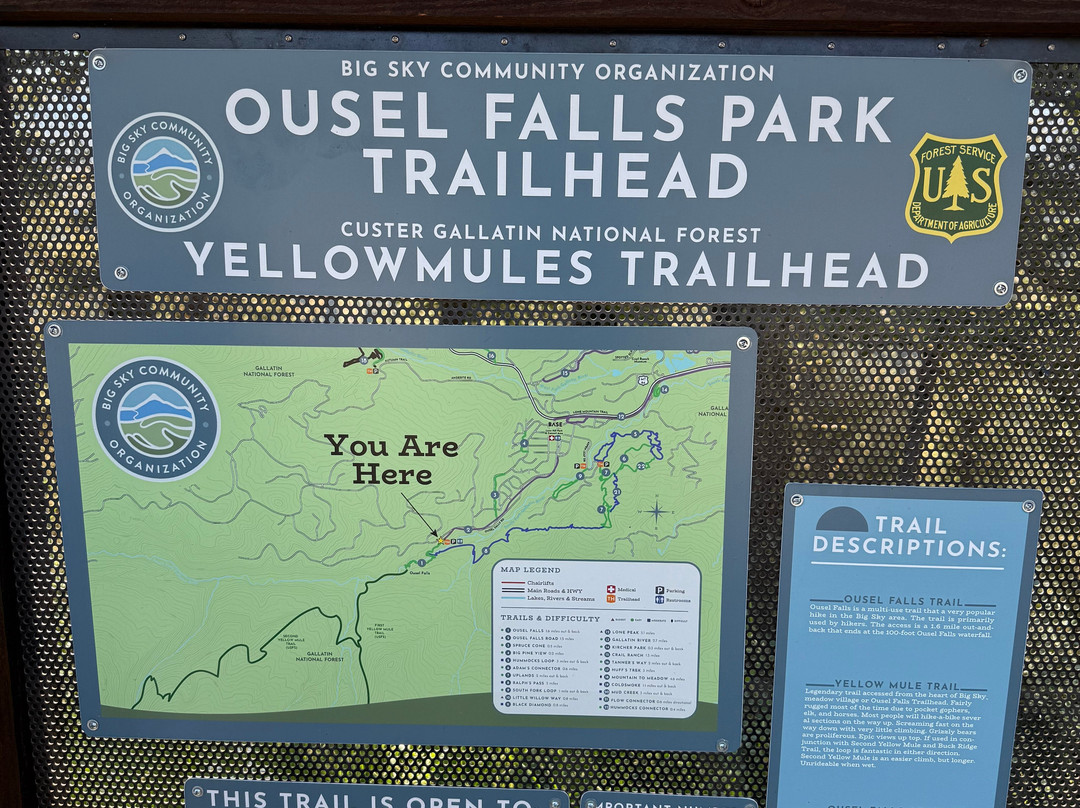 Ousel Falls Trail-大斯凯必去景点