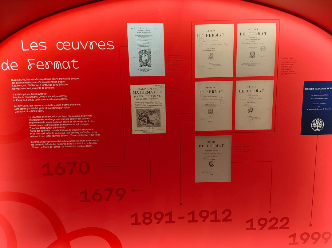 Musée Fermat-Beaumont de Lomagne必去景点