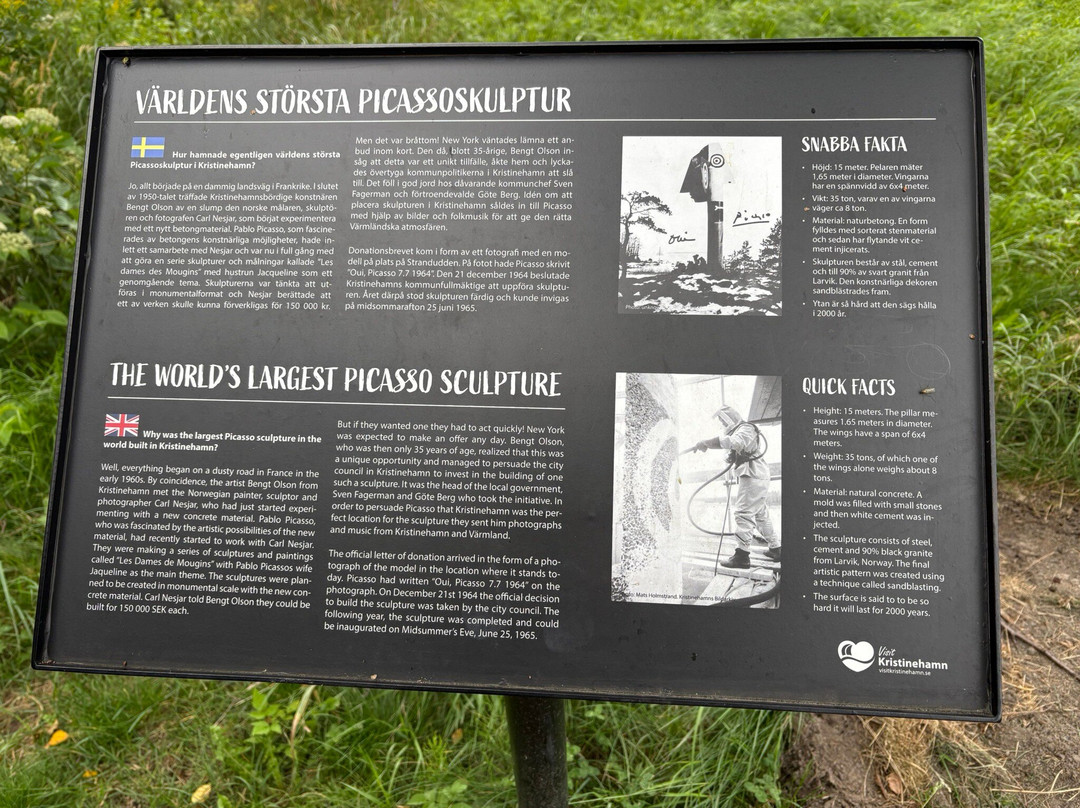 The Picasso Sculpture-Kristinehamn必去景点