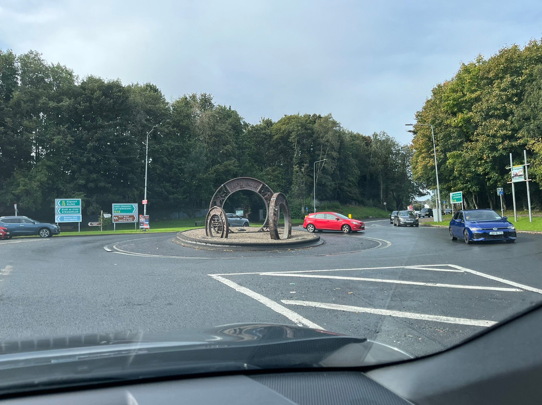 The Three Coins Sculpture-Lifford必去景点