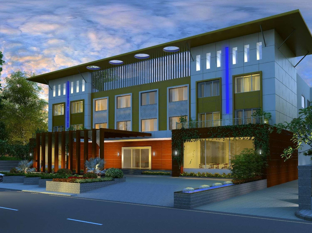 Gandhidham酒店住宿-Ambar Sarovar Portico