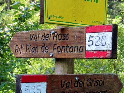 Rifugio Pian de Fontana-Longarone必去景点