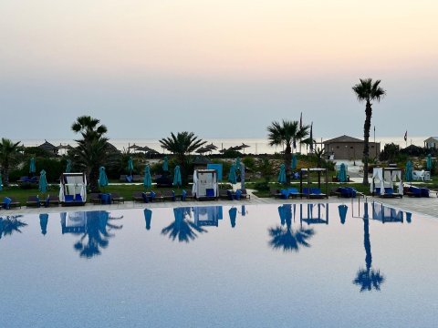 吉尔巴岛图伊蔚蓝棕榈海滩宫殿酒店 - 限成人-泳池