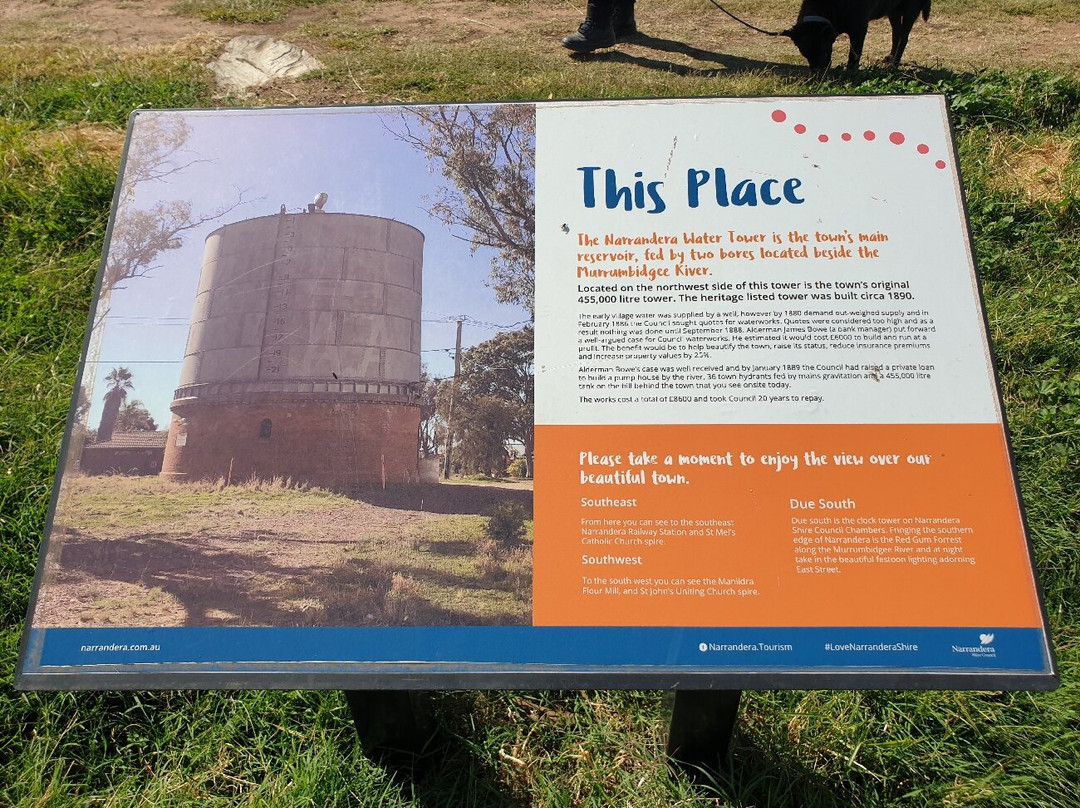 Narrandera Water Tower Art-Narrandera必去景点