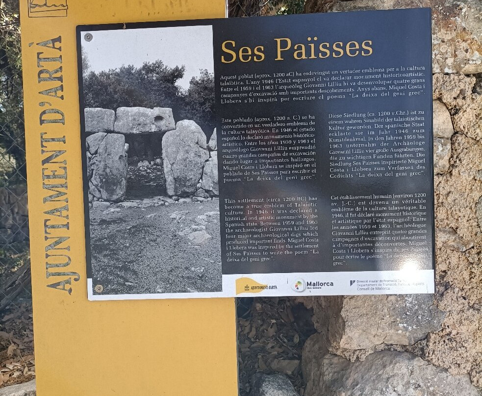 Poblado talaiótico de Ses Paisses-Arta必去景点