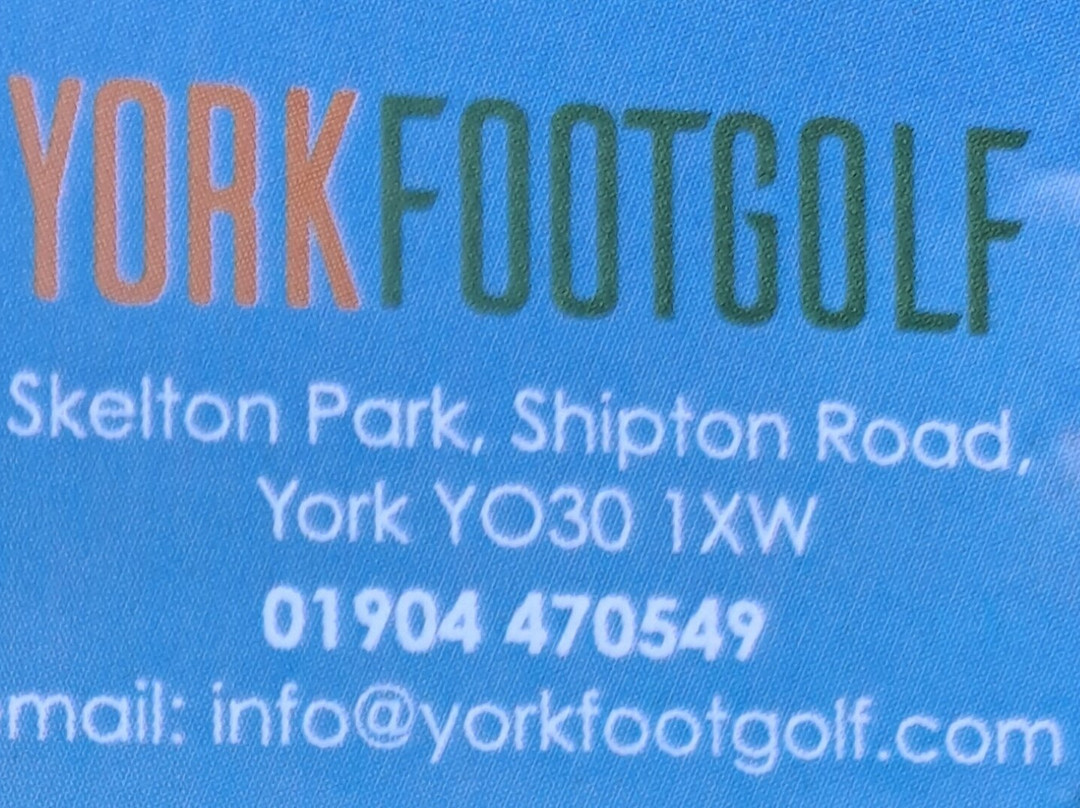 York FootGolf Centre-约克必去景点