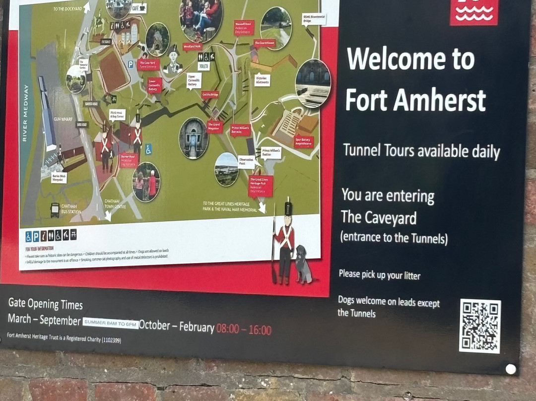 Fort Amherst-查塔姆必去景点