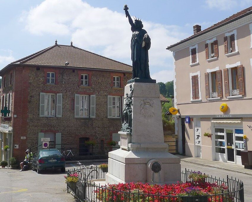 Statue De La Liberté Et Monument St Romme景点图片