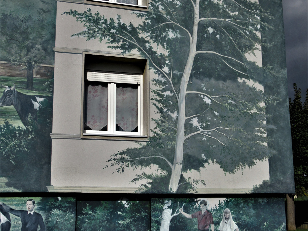 Fresque "vaches Dans Le Pré"景点图片