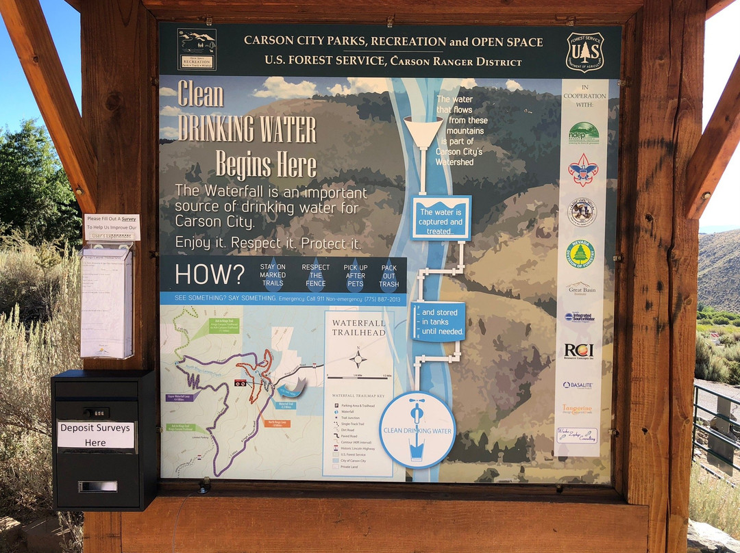 King Canyon Waterfall-卡森城必去景点