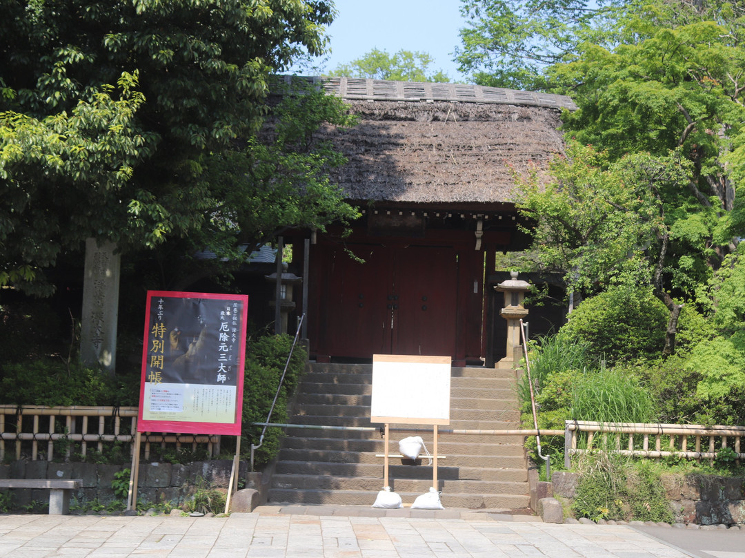 Jindai-ji Temple Sammon Gate-调布市必去景点