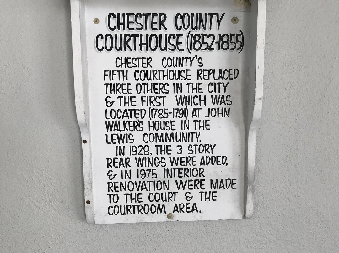Chester County Courthouse景点图片