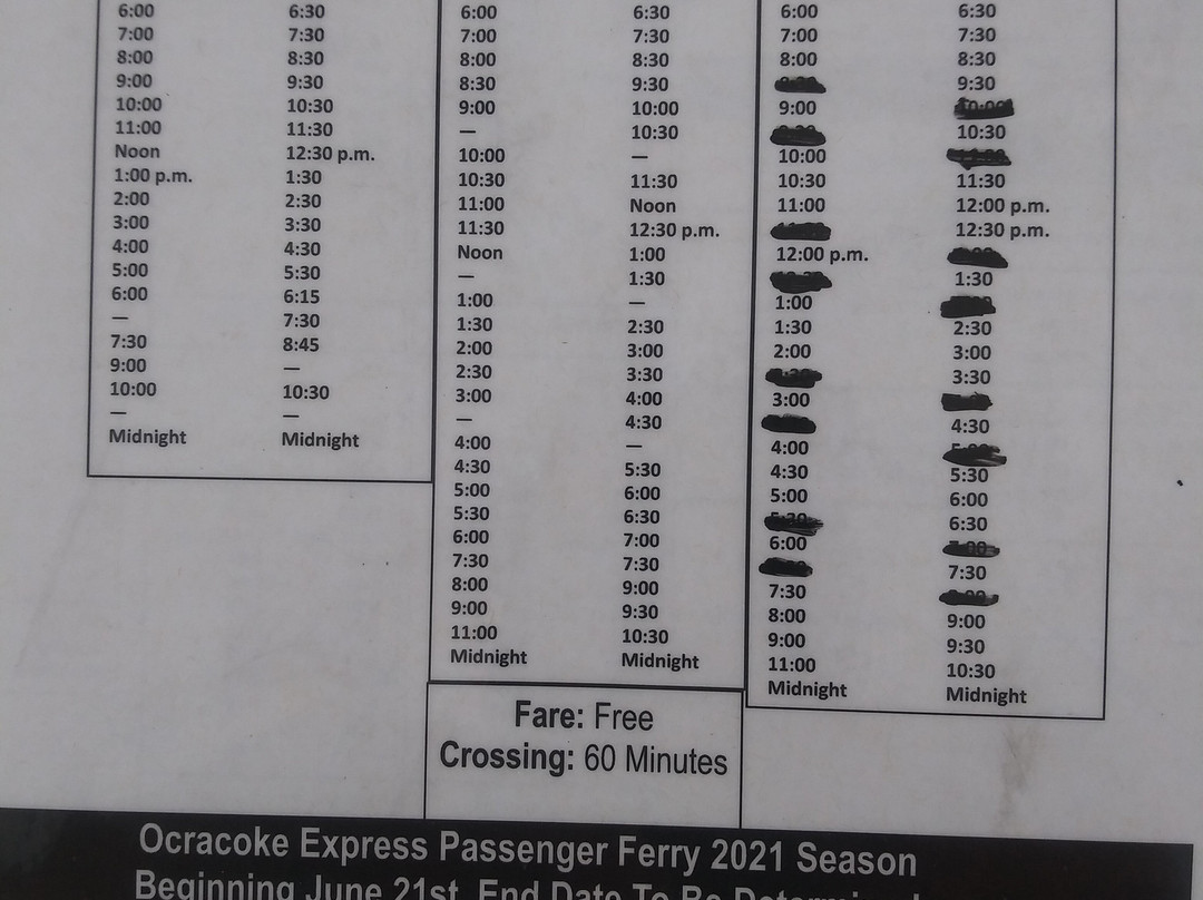 North Carolina Ferry