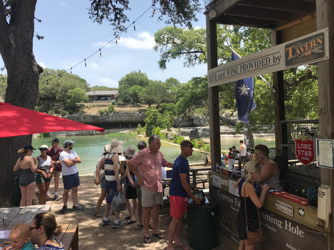 Wimberley旅游景点-Cypress Falls Swimming Hole