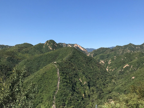 怀柔黄花城长城-北京市必去景点