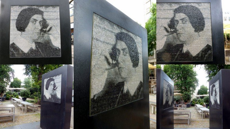 Else-Lasker-Schüler-Denkmal-伍珀塔尔必去景点