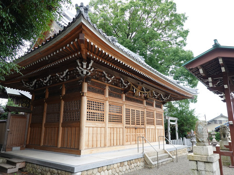 Tottori Yamada Shrine-员弁郡必去景点