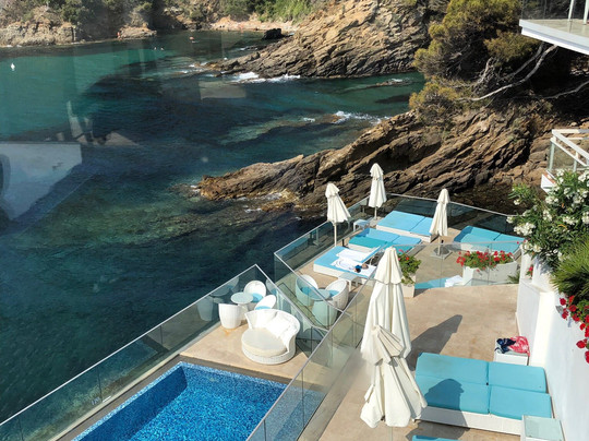 Cavalaire-Sur-Mer酒店住宿-Hotel de la Calanque