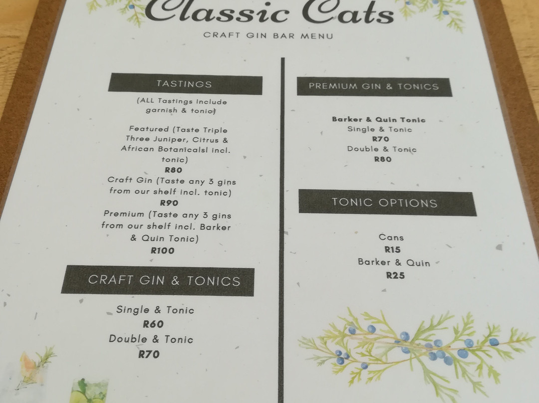 Classic Cats-斯泰伦博斯必去景点