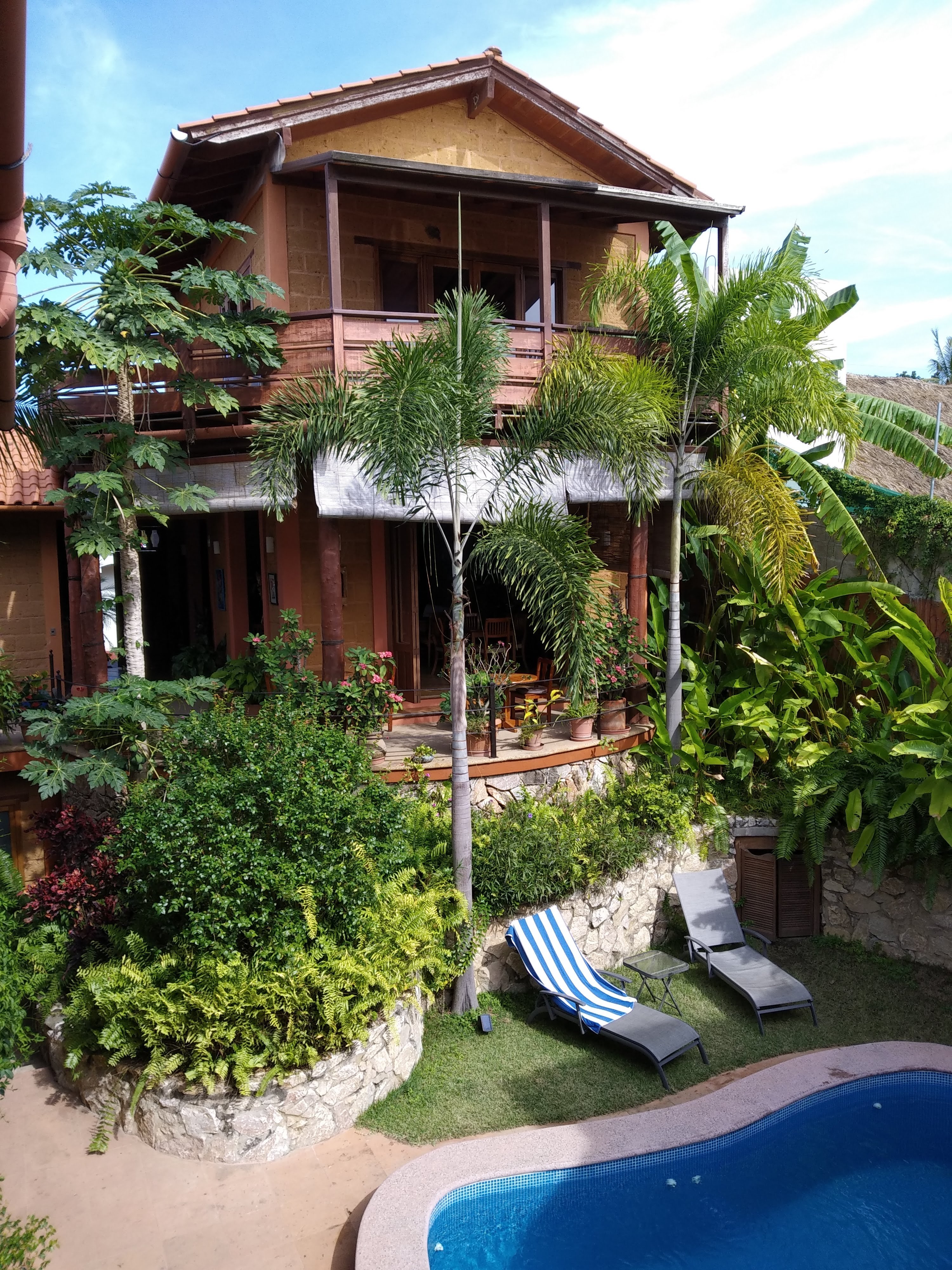 Hotel Casa San Pancho-泳池