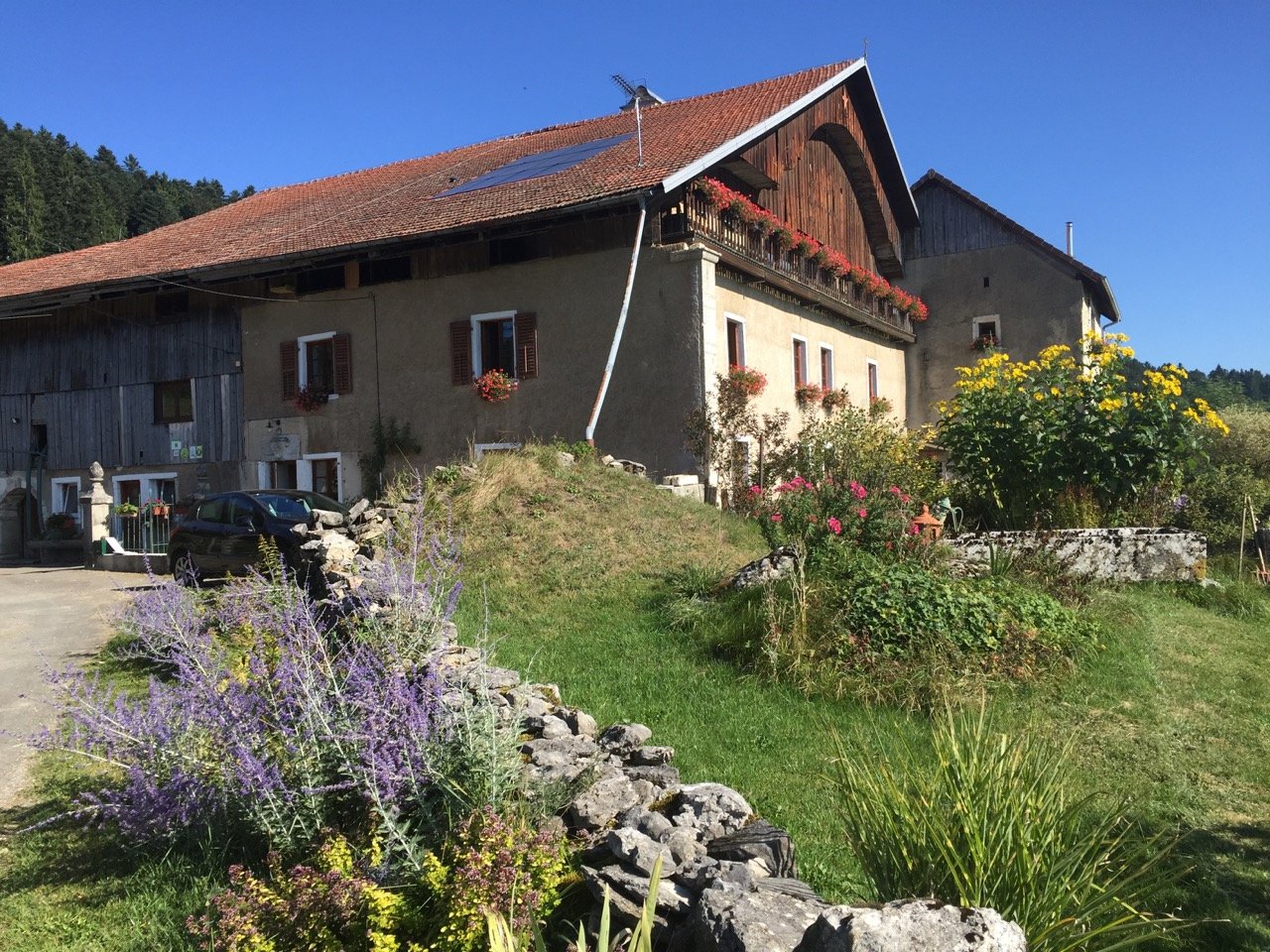 La Ferme-Auberge des Louisots-浴室
