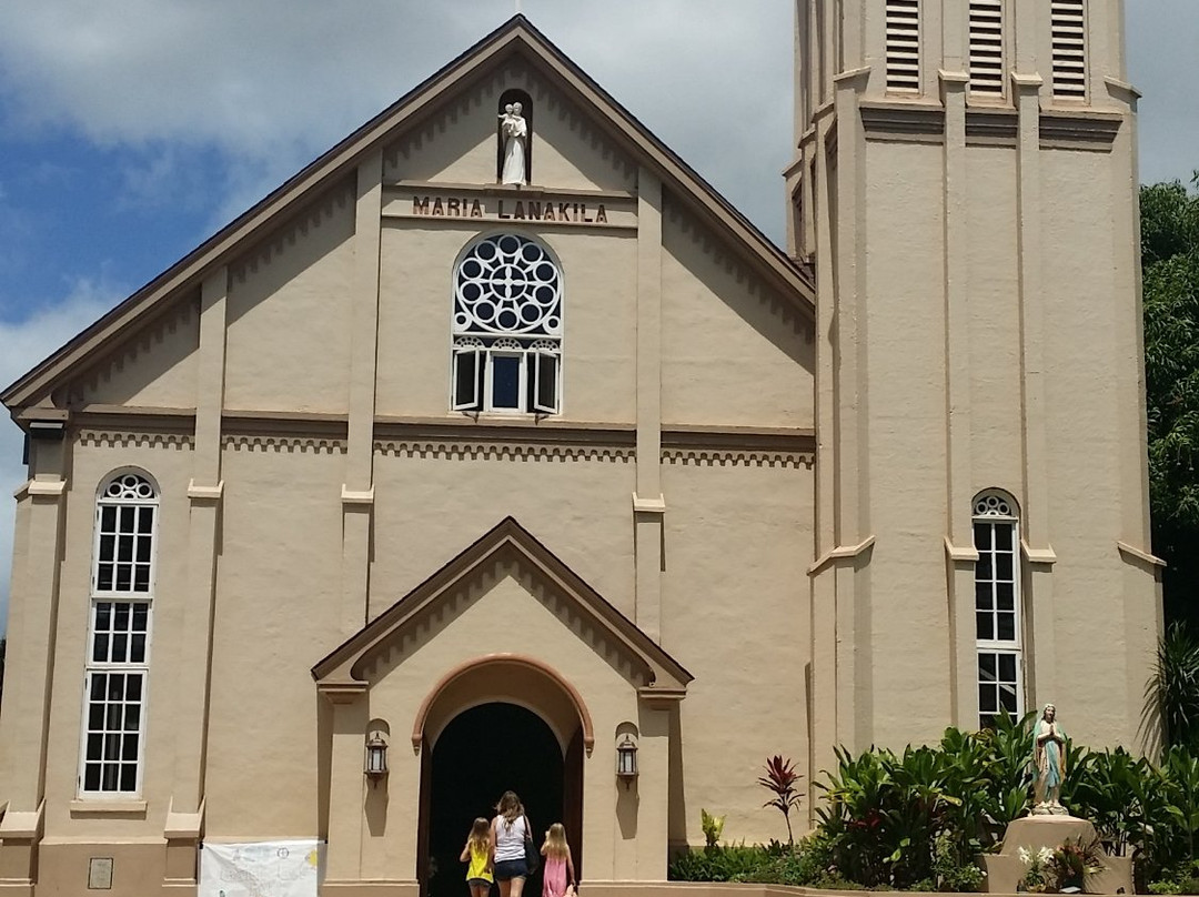 Maria Lanakila Catholic Church-拉海纳必去景点