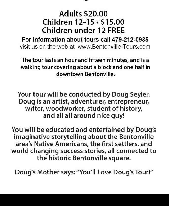 Bentonville Mystery History Tours-本顿维尔必去景点