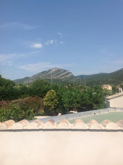 Logis Auberge Cigaloise-酒店景观