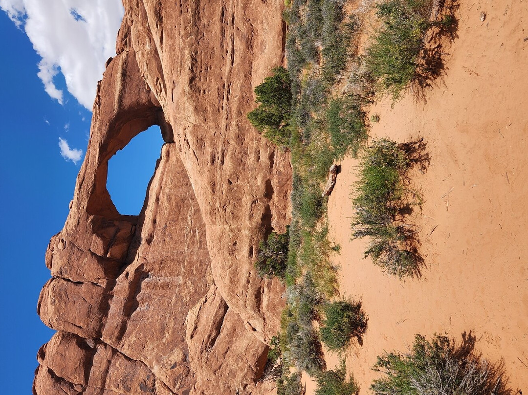 Skyline Arch-拱门国家公园必去景点