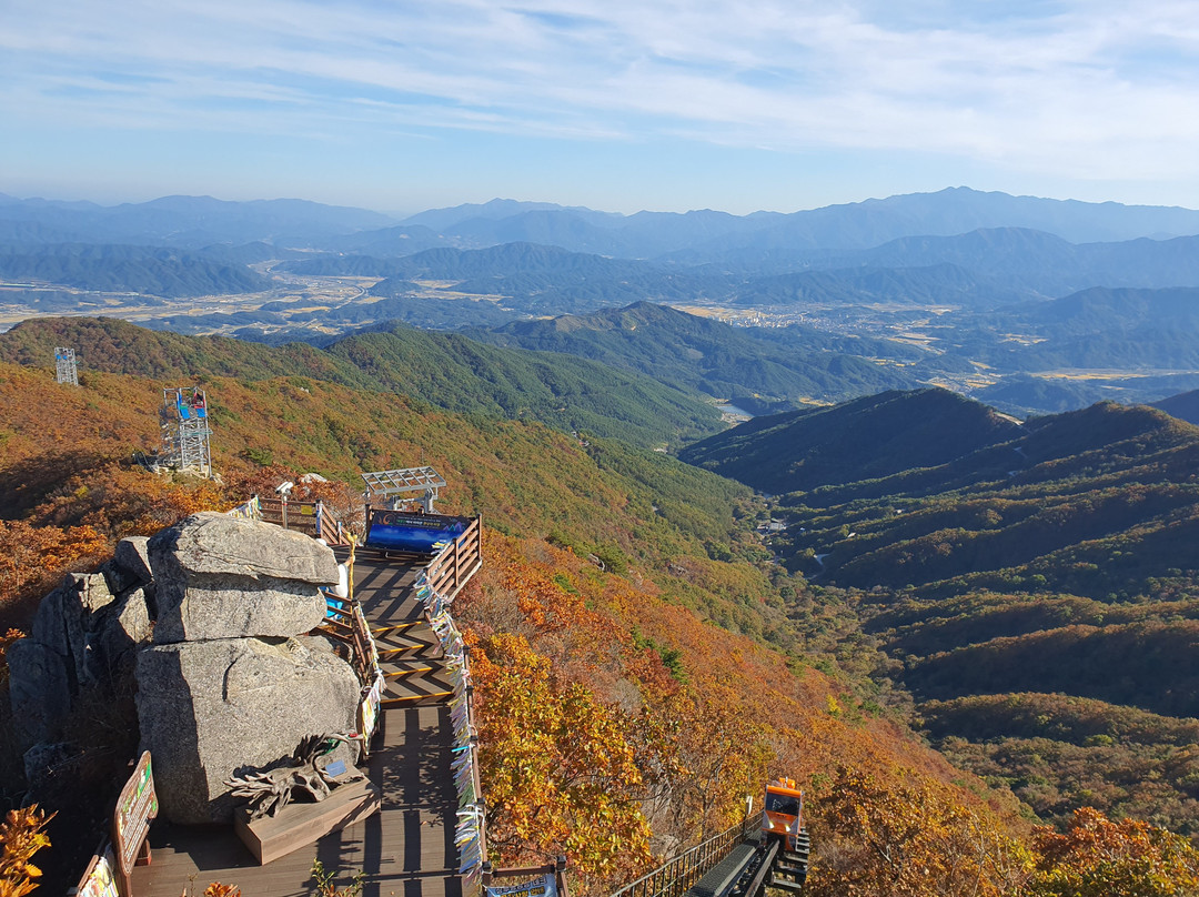 Hamyang Daebong Mountain Valley Monorail景点图片