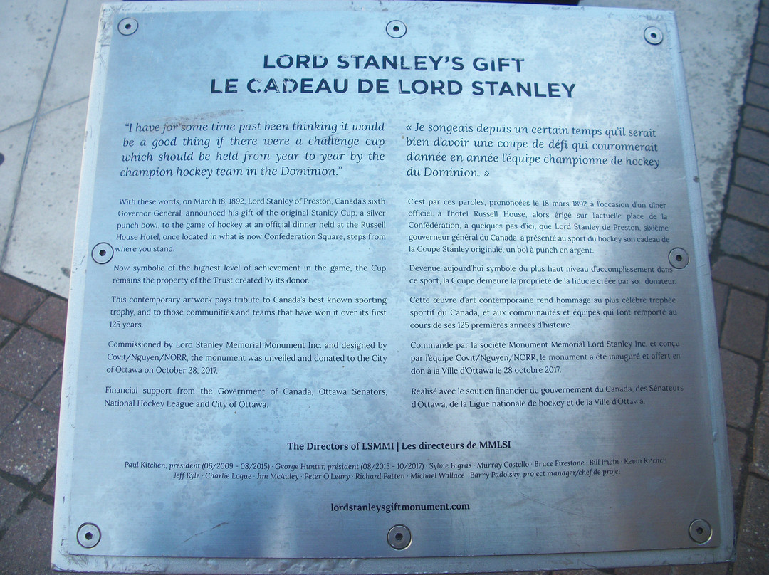 Lord Stanley's Gift Monument景点图片