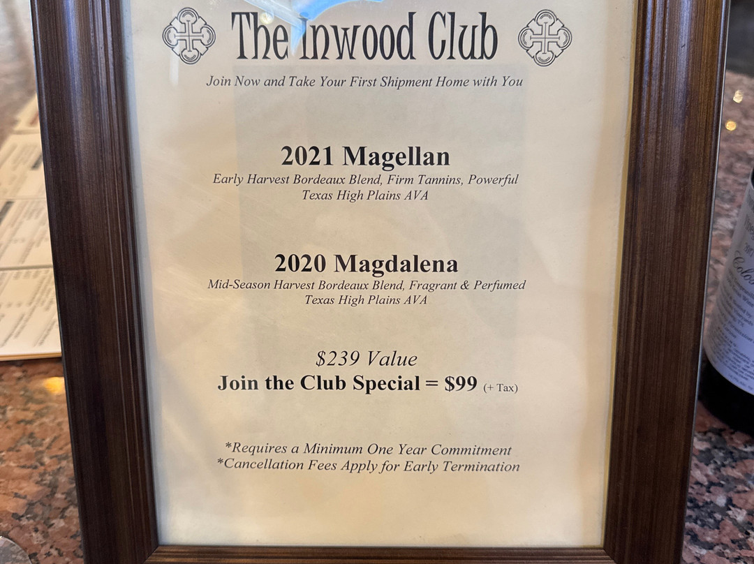 Inwood Estates Winery and Bistro-弗雷德里克斯堡必去景点