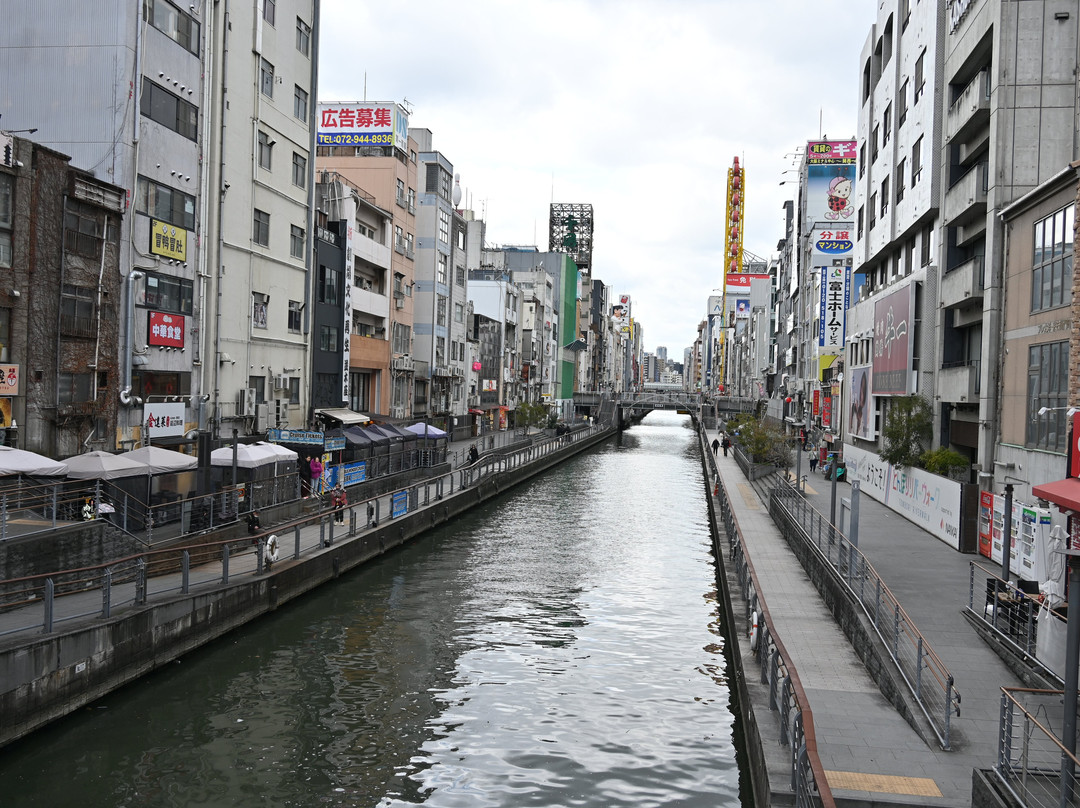 道顿堀河畔散步路-Dotombori必去景点