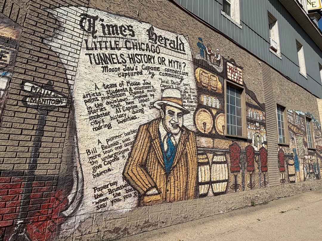 Murals of Moose Jaw-穆斯乔必去景点