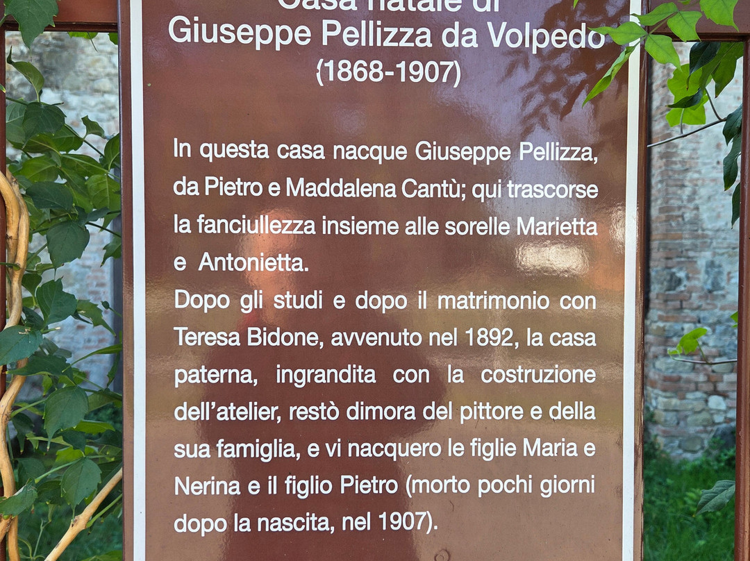 Studio del pittore Pellizza da Volpedo-Volpedo必去景点