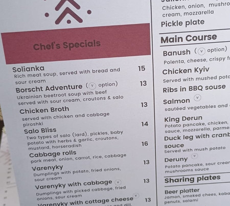 SHO Ukranian Restaurant